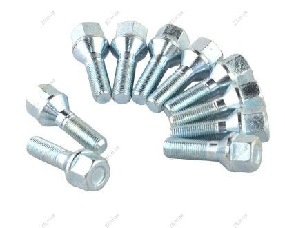 Болт М12х30 колеса ВАЗ 2101-12 титан. с юбкой Pegas 21120-3101040-00