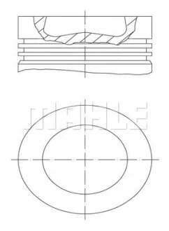 Поршень Knecht/Mahle 028 PI 00100 001