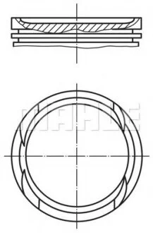 Поршень Knecht/Mahle 010 05 01
