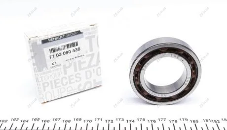 Підшипник кульковий d>30 КПП RENAULT 7703090436