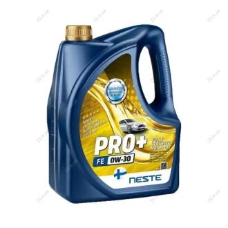 Масло моторне 0W-30 полностью синтетическое Pro+ FE (4л) API SP-RC, SP, SN PLUS NESTE Neste Pro+ FE 0W-30 4L