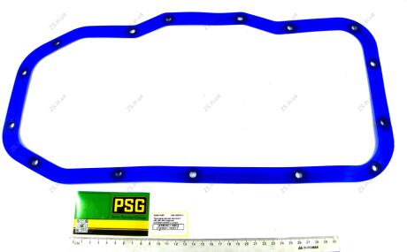 Прокладка картера масляного (поддона) с металл шайбами Газель,Волга дв. 405, 406, 409 Силикон (синий) PSG 406-1009070-С