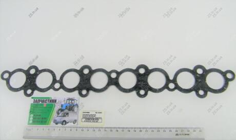 Прокладка коллектора впускного 405,406 двиг. профессиональная, толщина 0,8 мм Газель, Волга УАЗ PSG 406-1008080