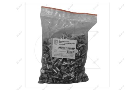 Заклепка 6х17 гальмівної накладки ISUZU, Богдан, Еталон, ТАТА (1 кг) алюм. з конусною головкою <> ДК DK-1097320290-1