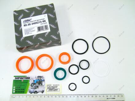 Р/к гідроциліндра рульового управління МТЗ (50х25-200) (поліуретан) Rider RD.50-3405215-RK