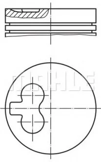 Поршень Knecht/Mahle 0298201