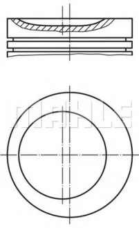 Поршень Knecht/Mahle 0812102