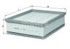 Повітряний фільтр Knecht/Mahle LX2031 (фото 1)