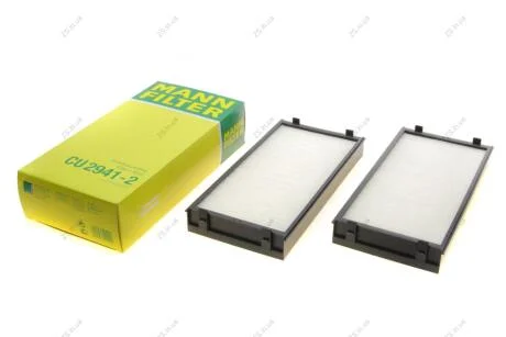 Фільтр салону MANN-FILTER CU 2941-2