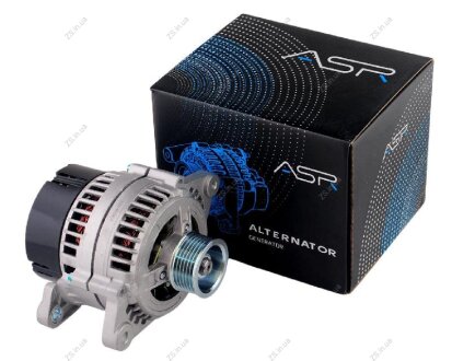 Генератор DAEWOO SENS, ЗАЗ 1102-03, 14В 80А (под поликлиновой рем. или ручейковый) ASR GE370006