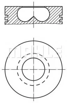 Поршень Knecht/Mahle 015 69 02