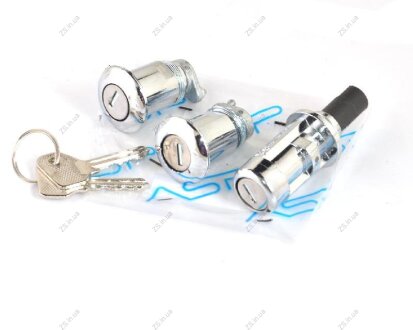 Замок багажника ВАЗ 2105 с ключами и личинками дверей (в пакете) ASR 2105-6100045-ASR packet