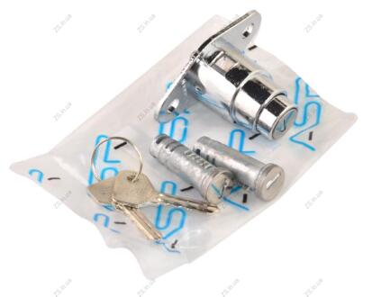 Замок багажника ВАЗ 2106 с ключами и личинками дверей (в пакете) ASR 2106-6100045-ASR packet