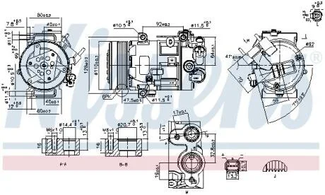 Компресор кондиціонера Nissens 890420