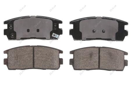 Комплект гальмівних колодок з 4 шт. дисків FERODO FDB1935