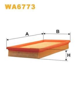Фільтр повітряний WIX FILTERS WA6773