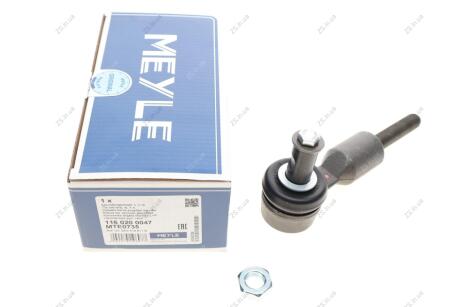 Наконечник рулевой тяги MEYLE 116 020 0047