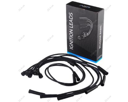 Провод зажигания ГАЗ 53, 66, 3307 ПАЗ 3205, 672, С НАКОНЕЧНИКАМИ (компл. п/силикон) ASR IC361001