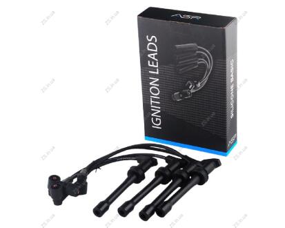 Провод высоковольтный ВАЗ 2110-12 инж. 16 кл. дв. 1,5, 1,6, к-т, п/силикон ASR IC351004