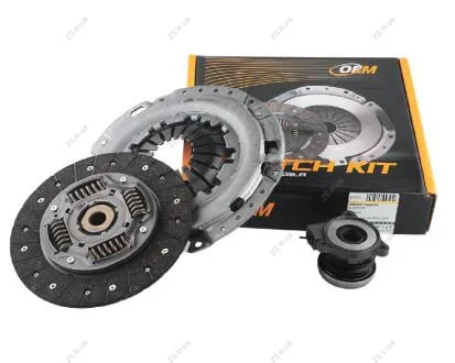 Комплект сцепления Daewoo Chevrolet Lacetti, NEXIA 1.6 DOHC (диск нажимной, ведомый, подшипник) OEM DWK-045-OEM