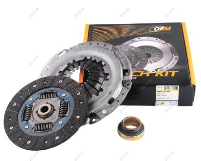 Комплект сцепления Chevrolet Aveo 1.4, 1.6 16V (диск нажимной, ведомый, подшипник) OEM DWK-040-OEM