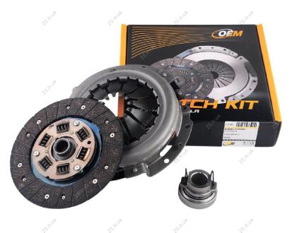 Комплект сцепления ВАЗ 2121 (диск нажимной (без паука), ведомый, подшипник) OEM 21210-1601000-OEM