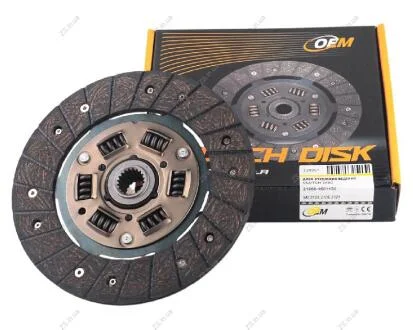 Диск сцепления ведомый ВАЗ 2103, 2106, 2121 OEM 21060-1601130-OEM