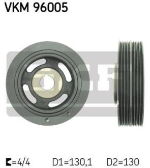 Шків ременя генератора SKF VKM 96005