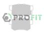Колодки гальмівні дискові PROFIT 5000-0956 (фото 1)