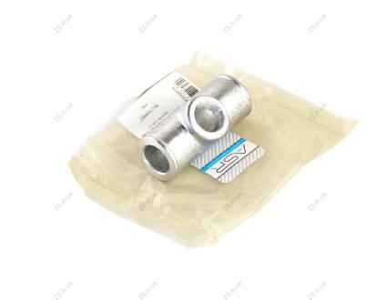 Тройник (трубка) датчика включения вентилятора 32 мм (резьба 22х1.5) алюминий ASR TH350005A