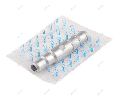 Переходник отопителя прямой (12x14x16 мм) универсальный алюминий ASR MH350126A