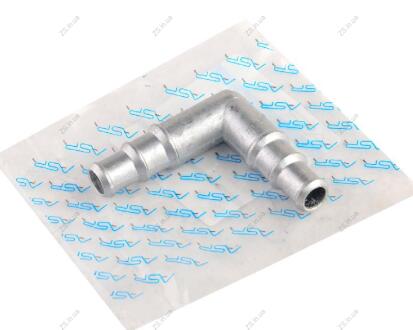 Переходник отопителя угол (12х14х16 мм) универсальний алюминий ASR MH350131A