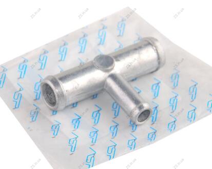 Переходник отопителя тройник (16x10х16 мм) алюминий ASR MH350076A