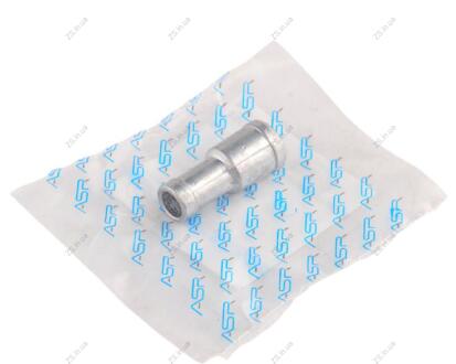 Переходник отопителя прямой (16x12 мм) алюминий ASR MH350123A