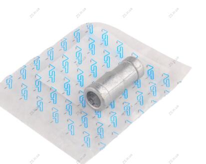 Переходник отопителя прямой (16x14 мм) алюминий ASR MH350124A