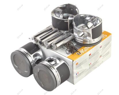 Поршень двигателя ВАЗ 21213, 2123 (82,0) STD (поршень, палец, фиксатори) анодированные (к-т 4 шт.) OEM 21213-1004015-OEM-An