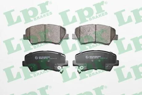 ДИСКОВІ КОЛОДКИ LPR 05P1753