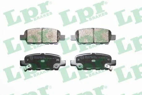 ДИСКОВІ КОЛОДКИ LPR 05P1839