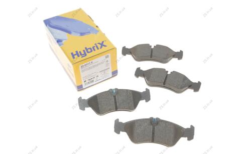 Комплект гальмівних колодок METELLI 22-0311-0