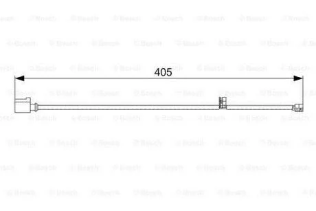 Датчик зносу гальмівних колодок Bosch 1 987 473 025
