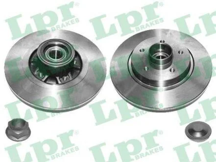 Диск гальмівний LPR R1070PCA