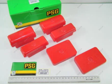 Подушки ресори перед. К-Т (на 1 рес.) ГАЗ 53, 3307 ПЛРТ PSG 52-2902431/32/33-П