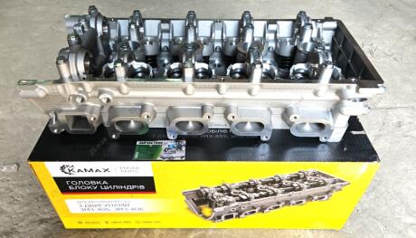 Головка блока 405,406 ГАЗЕЛЬ с клапан.., ПЯТИОПОРНАЯ (KAMAX) ZS 406-1003007-40-5 СБ