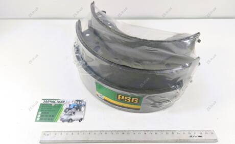 Колодка тормозная задняя ГАЗель 3302, 2705, 2217 Соболь (к-т 4 шт.) STANDART PSG 3302-3502090