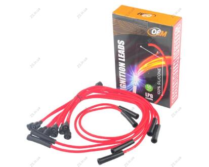 Провод высоковольтный ГАЗ 53, 66, ПАЗ 3205, 672, к-т, силикон OEM 53-3707078-02-OEM