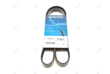 Полікліновий ремінь DAYCO 6PK1178