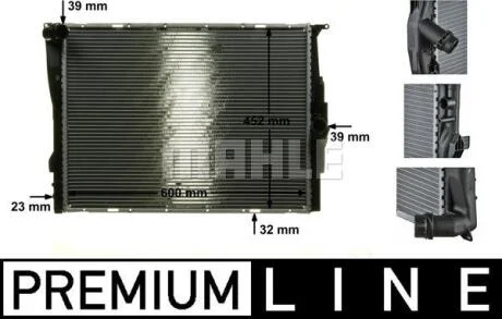 Радіатор охолодження Knecht/Mahle CR 1090 000P