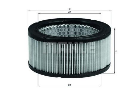 Повітряний фільтр Knecht/Mahle LX213