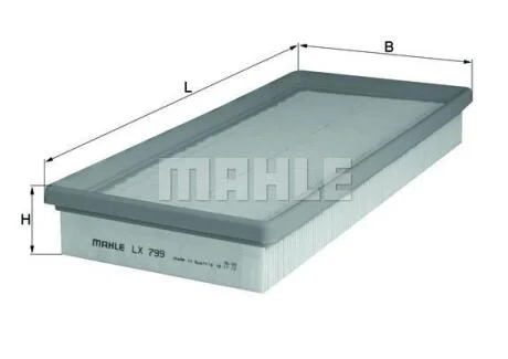 Повітряний фільтр Knecht/Mahle LX799