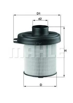 Повітряний фільтр Knecht/Mahle LX291